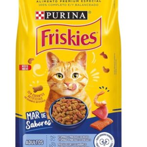 Purina Nestlé Friskies Ração Seca Para Gatos Adultos Peixes E Frutos Do Mar